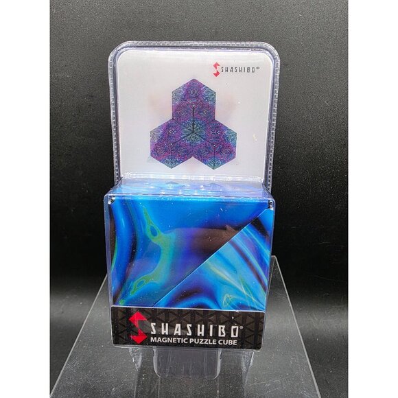 Shashibo Blue Planet Magnetic Puzzle Cube - Picture 1 of 9